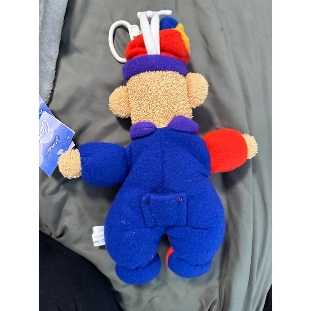 Vintage‎ Carter's DreamMakers Musical Bear Clown Plush NWT 1990s